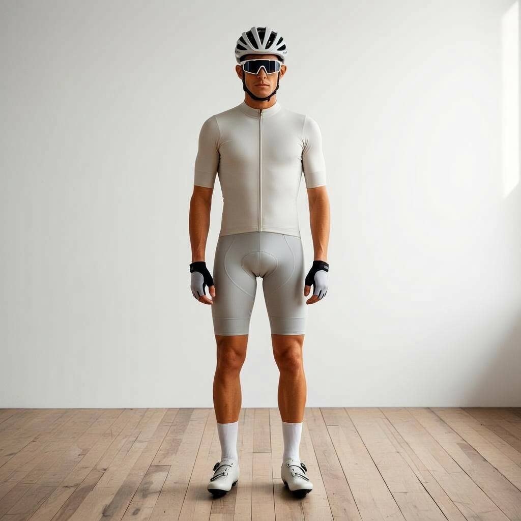 Cyclist front view